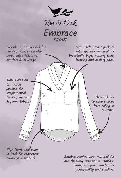 Embrace Breastfeeding Sweater